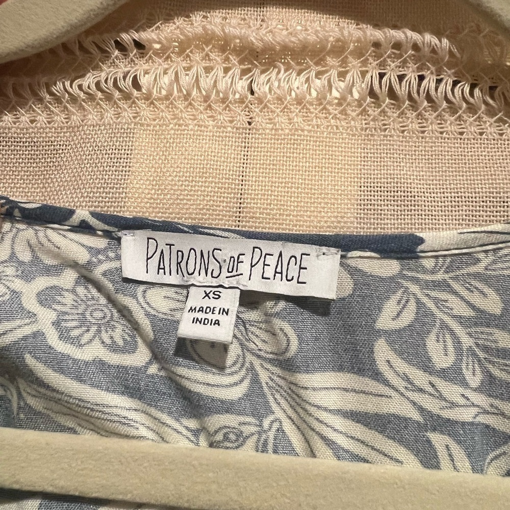 Patrons of Peace maxi dress size XS - Picture 2 of 3